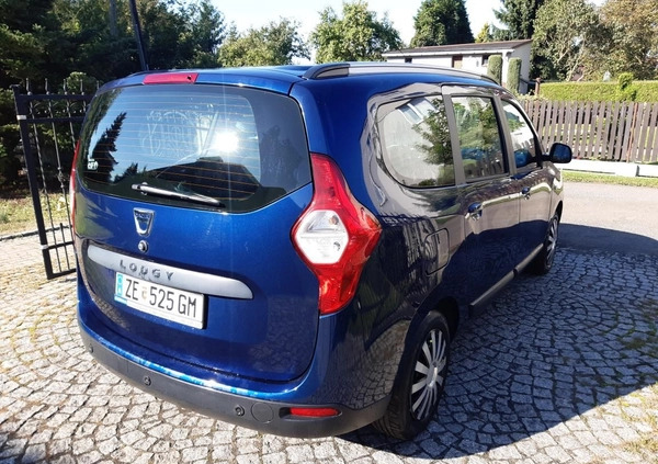 Dacia Lodgy cena 29999 przebieg: 179000, rok produkcji 2016 z Bieruń małe 154